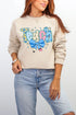 Daisy Days Teach Heavy Blend Crew Sweatshirt