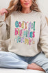 Distressed Big Plans For Me Heavy Blend Crew Sweatshirt