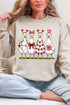 Geese In Love Formation Heavy Blend Crew Sweatshirt
