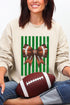Green Varsity Bow Heavy Blend Crew Sweatshirt