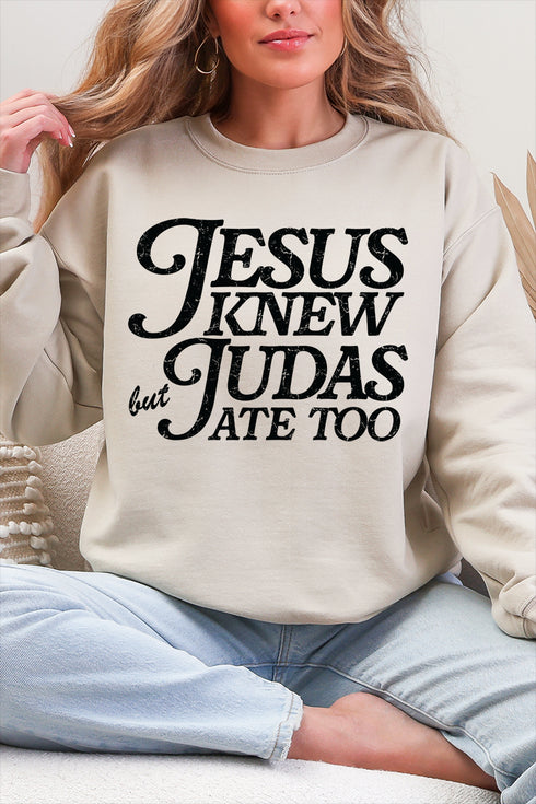 Jesus Knew Heavy Blend Crew Sweatshirt