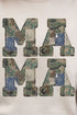 Patchwork Camo Mama Heavy Blend Crew Sweatshirt
