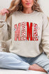 Strawberry Gingham Mama Heavy Blend Crew Sweatshirt