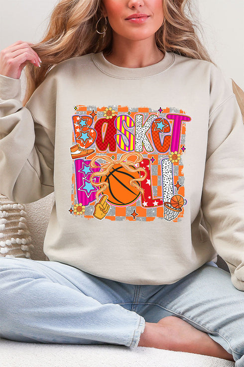 Swish In Color Heavy Blend Crew Sweatshirt