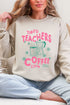 Tired Teachers Coffee Club Heavy Blend Crew Sweatshirt