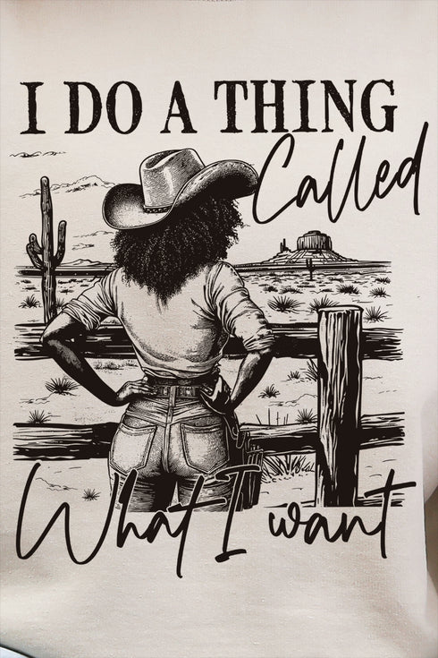 What I Want Heavy Blend Crew Sweatshirt