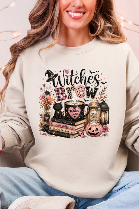 Witches Brew Spells & Potions Heavy Blend Crew Sweatshirt