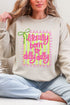 Swirls & Stripes Dilly Dally Heavy Blend Crew Sweatshirt