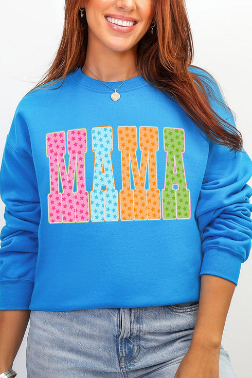 Galaxy Mama Heavy Blend Crew Sweatshirt
