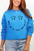 Star Eyes God Never Fails Heavy Blend Crew Sweatshirt