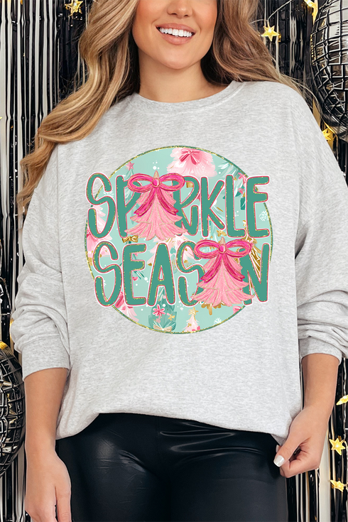 Sparkle Season Heavy Blend Crew Sweatshirt