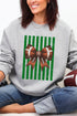 Green Varsity Bow Heavy Blend Crew Sweatshirt