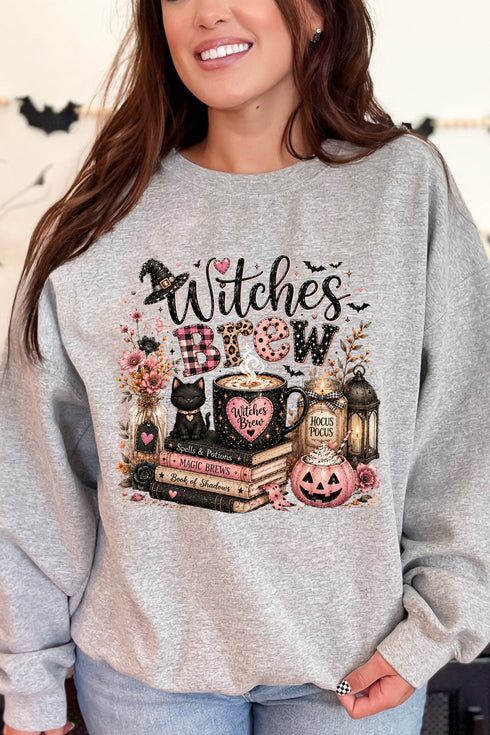 Witches Brew Spells & Potions Heavy Blend Crew Sweatshirt