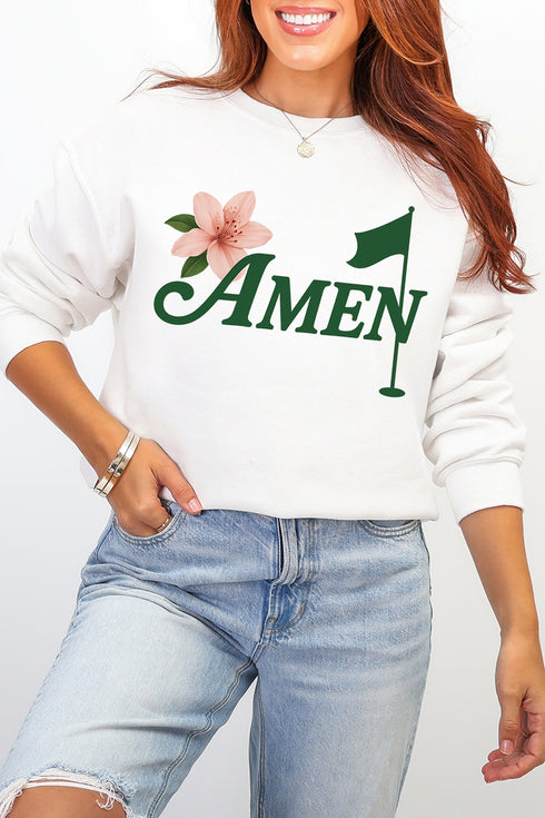 Amen & Azalea Heavy Blend Crew Sweatshirt