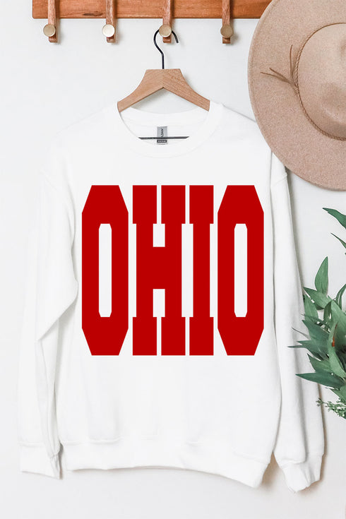 Bold Ohio Heavy Blend Crew Sweatshirt
