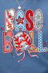 All Things Baseball Doodle Heavy-weight Crew Sweatshirt