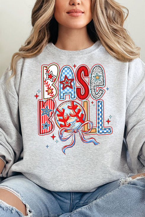 All Things Baseball Doodle Heavy-weight Crew Sweatshirt