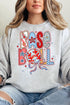 All Things Baseball Doodle Heavy-weight Crew Sweatshirt
