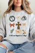 A Lot Can Happen In 3 Days Heavy-weight Crew Sweatshirt