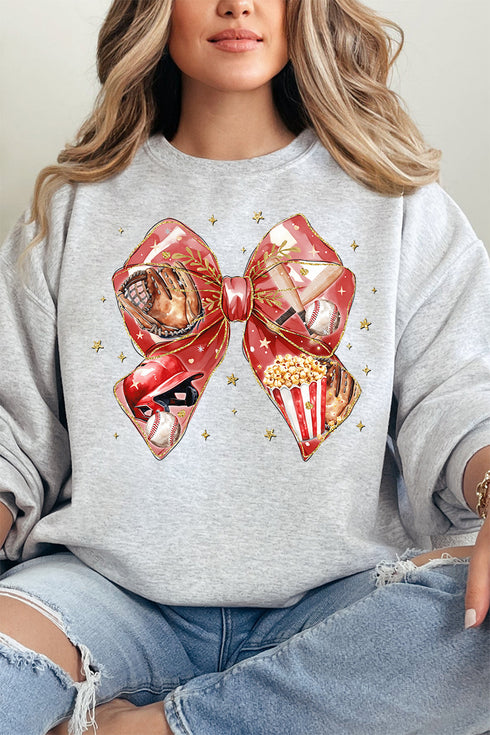 Balling Bow Heavy-weight Crew Sweatshirt