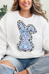 Blue Bunny Chinoiserie Heavy-weight Crew Sweatshirt