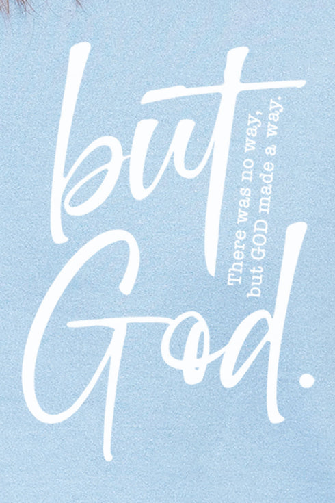 But God Heavy-weight Crew Sweatshirt