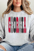 Checkered & Cheetah Georgia Heavy-weight Crew Sweatshirt