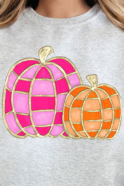 Check Us Out Pumpkins Heavy-weight Crew Sweatshirt