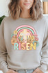 Cheetah Cross He Is Risen Heavy-weight Crew Sweatshirt