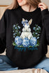 Chinoiserie Easter Bloom Heavy-weight Crew Sweatshirt