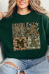 Distressed Camo Mama Heavy-weight Crew Sweatshirt