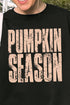 Distressed Pumpkin Season Unisex NuBlend Crew Sweatshirt