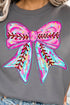 Drippy Ball Bow Heavy-weight Crew Sweatshirt