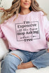Expensive All The Time Heavy-weight Crew Sweatshirt