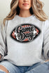 Faux Airbrush Game Day Heavy-weight Crew Sweatshirt