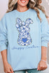 Happy Easter Chinoiserie Bunny Heavy-weight Crew Sweatshirt