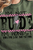 Honesty Overload Heavy-weight Crew Sweatshirt