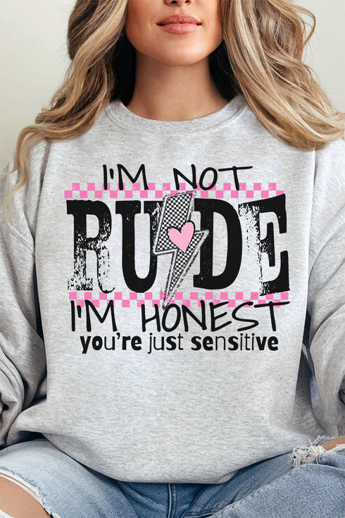 Honesty Overload Heavy-weight Crew Sweatshirt