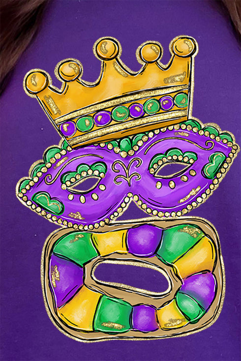 King Cake Queen Heavy-weight Crew Sweatshirt