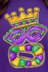 King Cake Queen Heavy-weight Crew Sweatshirt