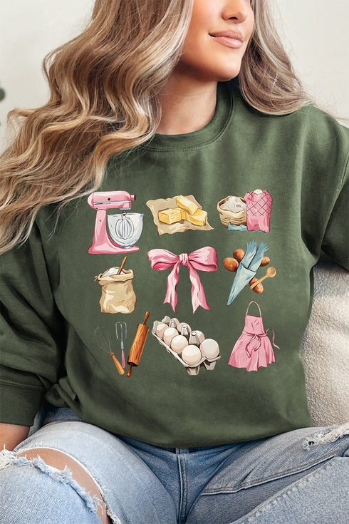 Knead The Love Heavy-weight Crew Sweatshirt