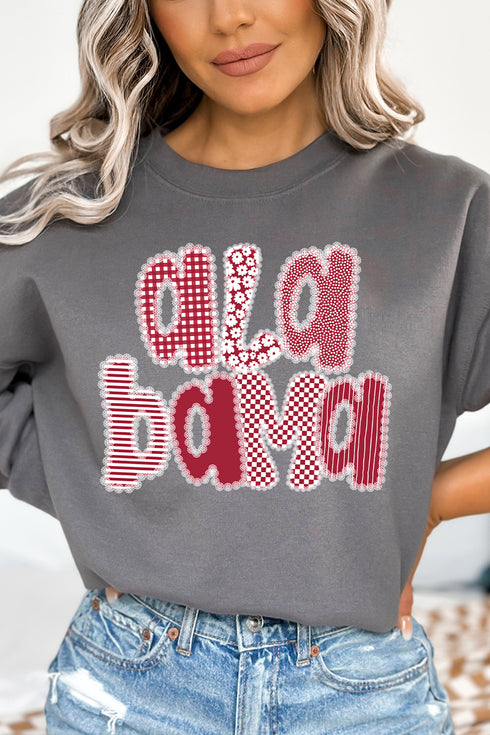 Lace Alabama Heavy-weight Crew Sweatshirt