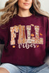 Lace Fall VIbes Heavy-weight Crew Sweatshirt