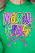Mardi Gras Masquerade Heavy-weight Crew Sweatshirt
