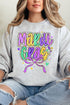 Mardi Gras Masquerade Heavy-weight Crew Sweatshirt