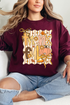 Thankful Doodle Coquette Heavy-weight Crew Sweatshirt