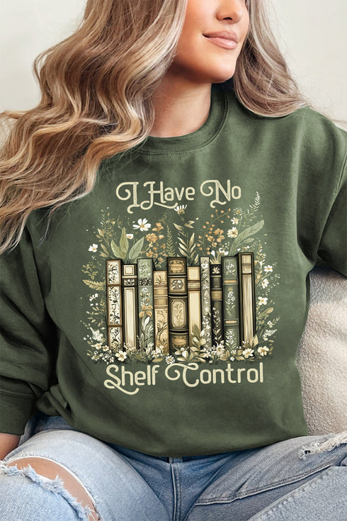 No Shelf Control Heavy-weight Crew Sweatshirt