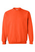 Distressed Coffee Weather Heavy-weight Crew Sweatshirt