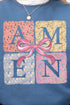 Patchwork Floral Amen Heavy-weight Crew Sweatshirt