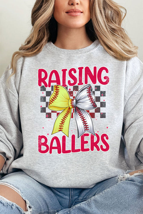 Raising Ballers Heavy-weight Crew Sweatshirt